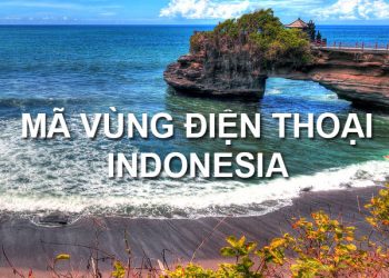 Mã vùng Indonesia