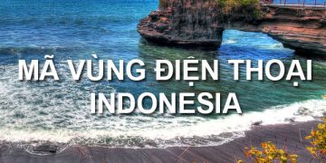 Mã vùng Indonesia