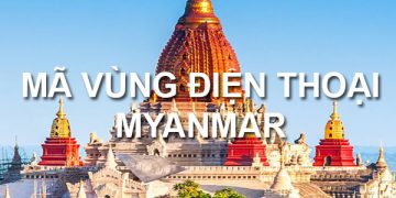 Mã vùng Myanmar