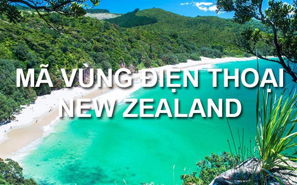 Mã vùng New Zealand
