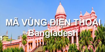 mã vùng bangladesh