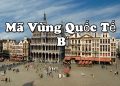 Mã Vùng Bỉ – Mã Điện Thoại Bỉ – Cách Gọi Điện Ở Bỉ